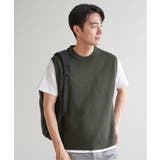 【洗濯機で洗える】GOKU楽ニットカルゼベスト | ikka  | 詳細画像8 