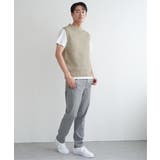 【洗濯機で洗える】GOKU楽ニットカルゼベスト | ikka  | 詳細画像21 