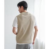 【洗濯機で洗える】GOKU楽ニットカルゼベスト | ikka  | 詳細画像23 