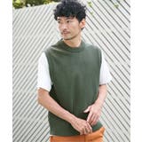 【洗濯機で洗える】GOKU楽ニットカルゼベスト | ikka  | 詳細画像2 