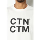 CANTON COTTON MILLS ロゴプリントTシャツ | ikka  | 詳細画像7 