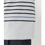 ＷジャガードボーダーロンＴ | ikka  | 詳細画像7 