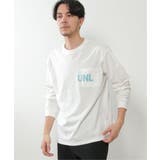 ホワイト | URBAN NATURE LIFE ロゴプリントポケロンT | ikka 
