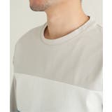 【接触冷感/抗菌防臭】7分袖セイケツカイテキ切り替えTシャツ | ikka | 詳細画像8