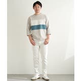 【接触冷感/抗菌防臭】7分袖セイケツカイテキ切り替えTシャツ | ikka | 詳細画像10