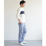 【接触冷感/抗菌防臭】7分袖セイケツカイテキ切り替えTシャツ | ikka | 詳細画像12