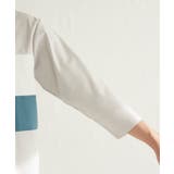 【接触冷感/抗菌防臭】7分袖セイケツカイテキ切り替えTシャツ | ikka | 詳細画像6