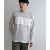 ミニ裏毛切り替えロンT | ikka | 詳細画像10