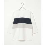 【接触冷感／抗菌防臭】GOKU楽セイケツ7分切り替えT | ikka  | 詳細画像17 