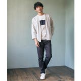 【接触冷感／抗菌防臭】GOKU楽セイケツ7分切り替えT | ikka  | 詳細画像5 