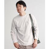 ホワイト | ライトダンボールWフェイスロンT | ikka