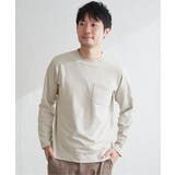 ライトグレー | ライトダンボールWフェイスロンT | ikka