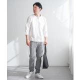 【接触冷感/抗菌防臭】GOKU楽セイケツ7分袖キーネックTシャツ | ikka | 詳細画像8