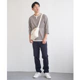 【接触冷感/抗菌防臭】GOKU楽セイケツ7分袖キーネックTシャツ | ikka | 詳細画像11