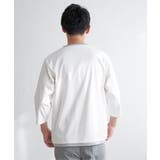 【接触冷感/抗菌防臭】GOKU楽セイケツ7分袖キーネックTシャツ | ikka | 詳細画像15
