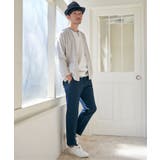 【接触冷感/抗菌防臭】GOKU楽セイケツ7分袖キーネックTシャツ | ikka | 詳細画像5
