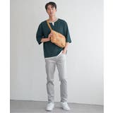 【親子コーデ】キーネックレイヤード7分袖Tシャツ | ikka  | 詳細画像13 