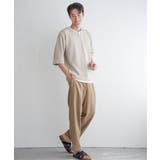 【親子コーデ】キーネックレイヤード7分袖Tシャツ | ikka  | 詳細画像19 