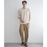 【親子コーデ】キーネックレイヤード7分袖Tシャツ | ikka  | 詳細画像20 