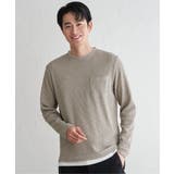 メランジワッフルポケフェイクロンＴ | ikka  | 詳細画像8 