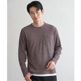 メランジワッフルポケフェイクロンＴ | ikka  | 詳細画像14 