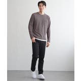 メランジワッフルポケフェイクロンＴ | ikka  | 詳細画像15 