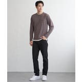 メランジワッフルポケフェイクロンＴ | ikka  | 詳細画像17 