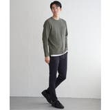 メランジワッフルポケフェイクロンＴ | ikka  | 詳細画像20 