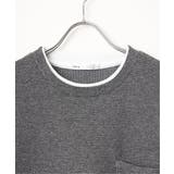 メランジワッフルポケフェイクロンＴ | ikka  | 詳細画像29 