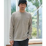 メランジワッフルポケフェイクロンＴ | ikka  | 詳細画像2 