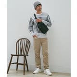 ジャカード３カラーボーダーロンＴ | ikka  | 詳細画像6 