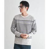 ジャカード３カラーボーダーロンＴ | ikka  | 詳細画像8 