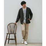 ジャカード３カラーボーダーロンＴ | ikka  | 詳細画像11 