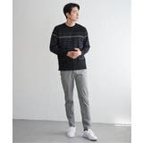 ジャカード３カラーボーダーロンＴ | ikka  | 詳細画像17 