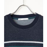 ジャカード３カラーボーダーロンＴ | ikka  | 詳細画像31 