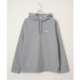 グレー | ブロックインレイＴパーカ | ikka 