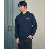 ブロックインレイＴパーカ | ikka  | 詳細画像3 