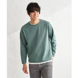 グリーン | 【吸水速乾】速乾ピケレイヤードロンT | ikka 