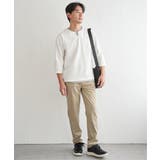 【抗菌防臭】GOKU楽冷感7分袖キーネック | ikka  | 詳細画像9 