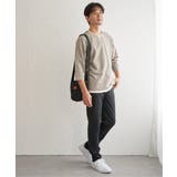 【抗菌防臭】GOKU楽冷感7分袖キーネック | ikka  | 詳細画像13 