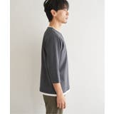 【抗菌防臭】GOKU楽冷感7分袖キーネック | ikka  | 詳細画像20 