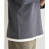 【抗菌防臭】GOKU楽冷感7分袖キーネック | ikka  | 詳細画像24 