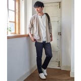 【抗菌防臭】GOKU楽冷感7分袖キーネック | ikka  | 詳細画像5 