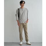【吸水速乾】ドライサーマルヘンリーネック7分袖Tシャツ | ikka  | 詳細画像20 
