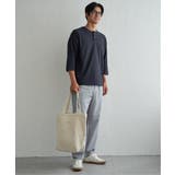 【吸水速乾】ドライサーマルヘンリーネック7分袖Tシャツ | ikka  | 詳細画像25 