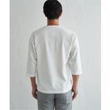 【吸水速乾】ドライサーマルヘンリーネック7分袖Tシャツ | ikka  | 詳細画像27 