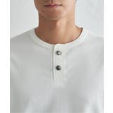 【吸水速乾】ドライサーマルヘンリーネック7分袖Tシャツ | ikka  | 詳細画像29 
