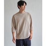 ドライ梨地7分袖Tシャツ | ikka  | 詳細画像11 