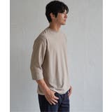 ドライ梨地7分袖Tシャツ | ikka  | 詳細画像12 