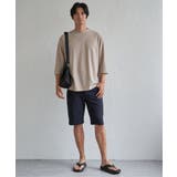 ドライ梨地7分袖Tシャツ | ikka  | 詳細画像13 